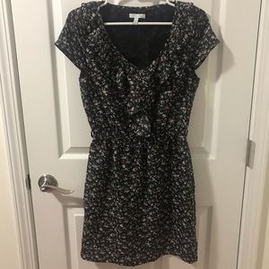 dELiA*s Black Midi Dress with Roses